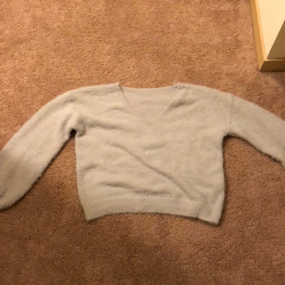 Grey- Blue Sweater